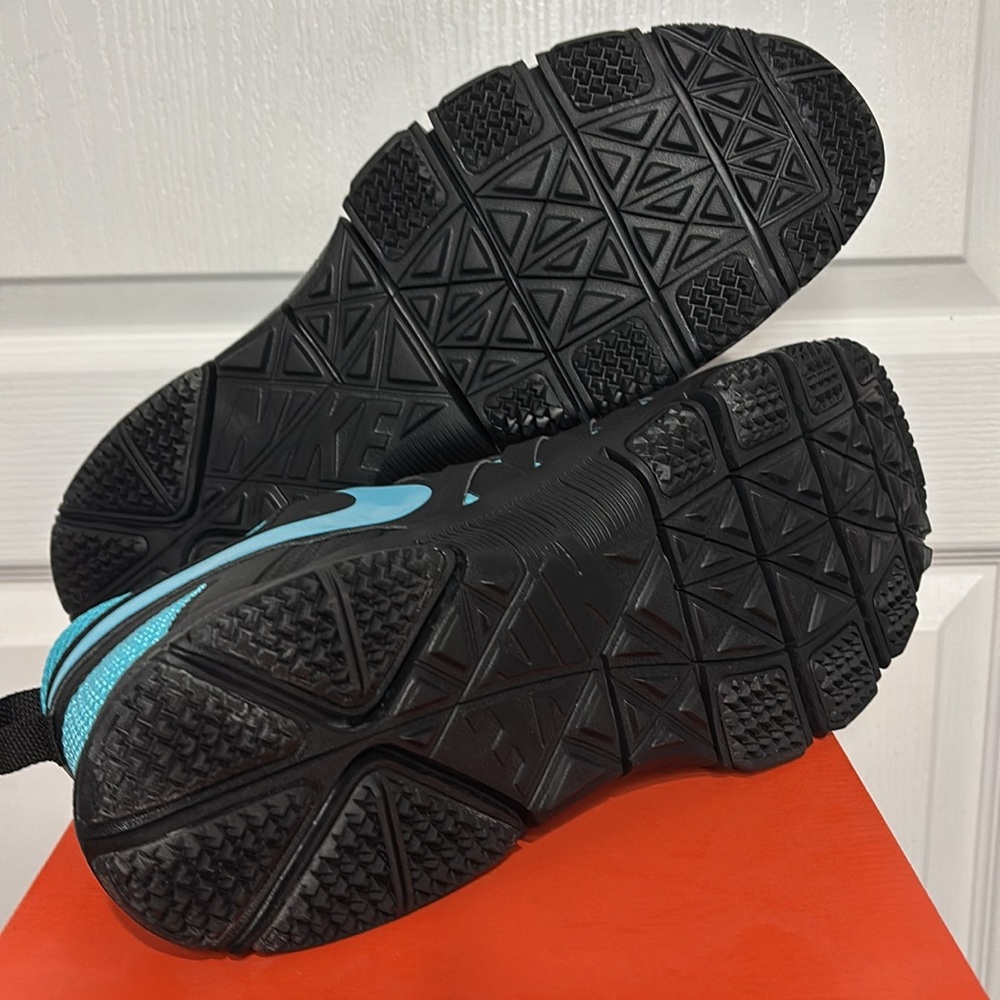 NWT Nike Free Trainer 5.0 size 15 - Black Gamma Blue - Picture 3 of 5